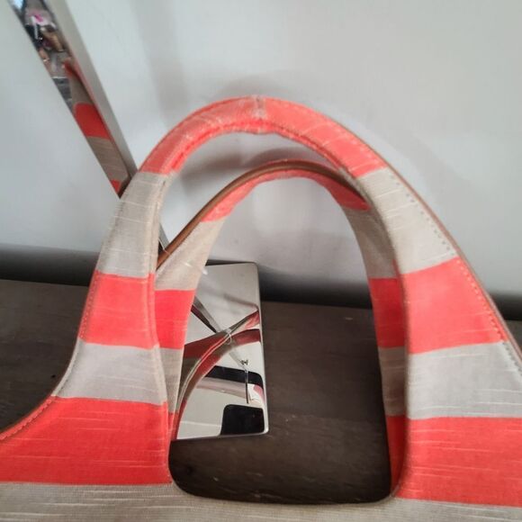 Kate Spade Large Stripe Bucket Tote with Nautical Stripes #WKRU1791 - Picture 7 of 10